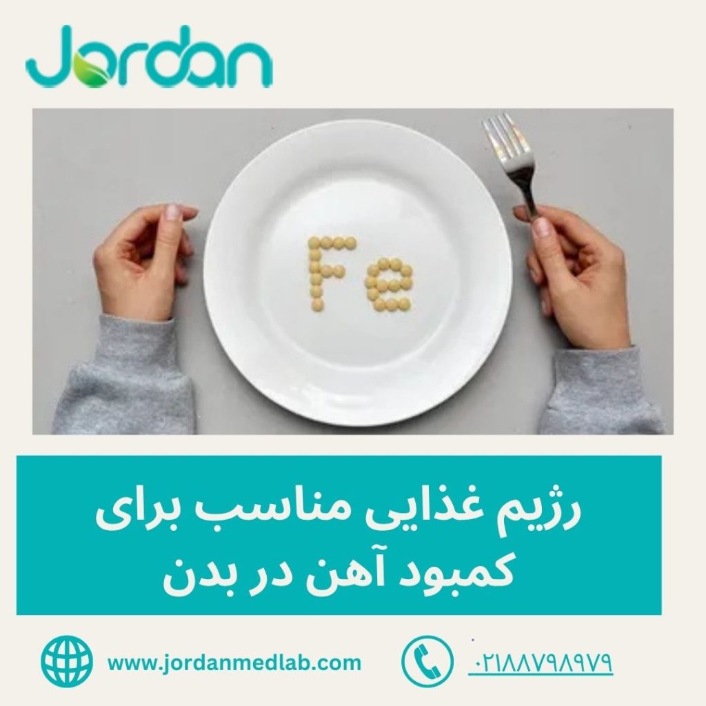 رژیم غذایی برای کمبود آهن