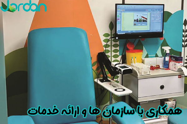 همکاری با سازمان‌ ها و ارائه خدمات