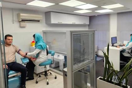 آزمایشگاه طرف قرارداد با بیمه سینا