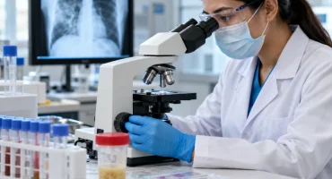 Tuberculosis diagnostic test آزمایش تشخیصی سل